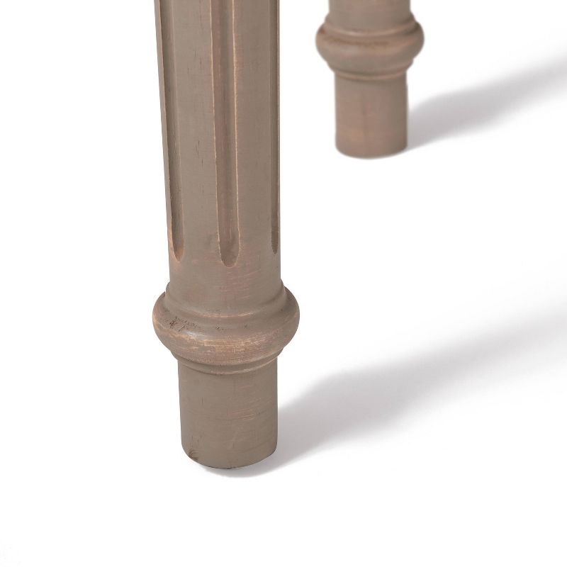 Cassatt 2 Drawer Console Table Gray - Finch