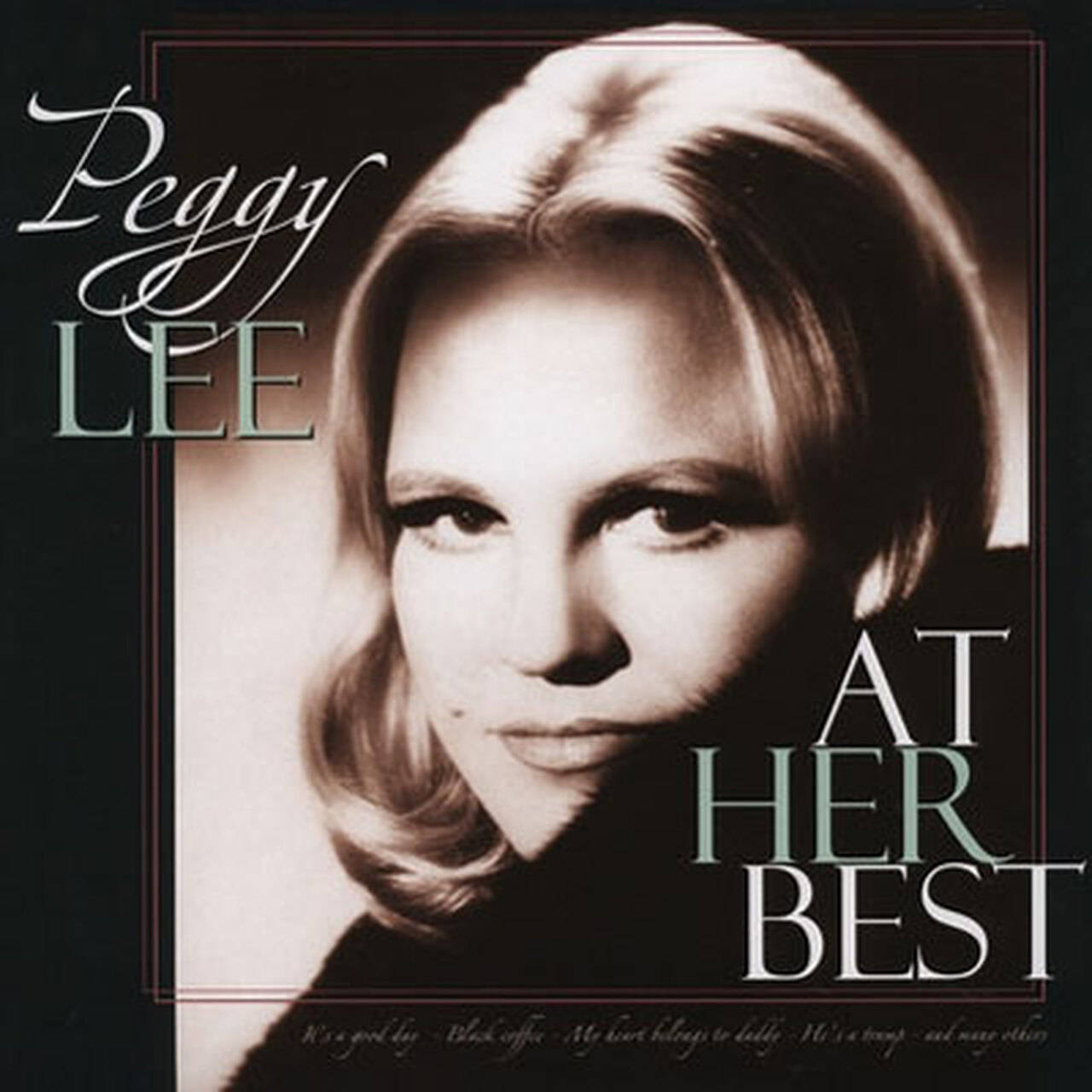 Peggy Lee At Her Best DMM 180g Import LP (Vinyl)