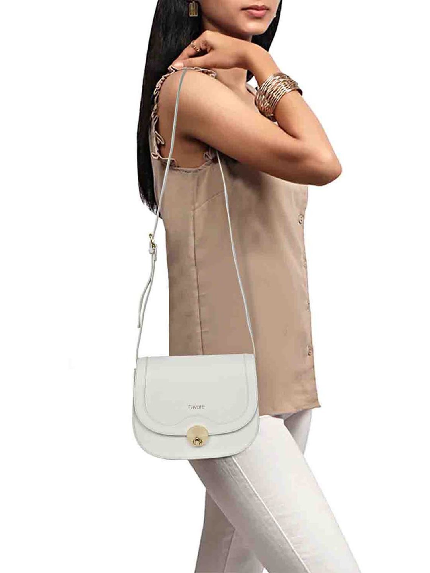 Saint G Blue Solid Small Sling Handbag