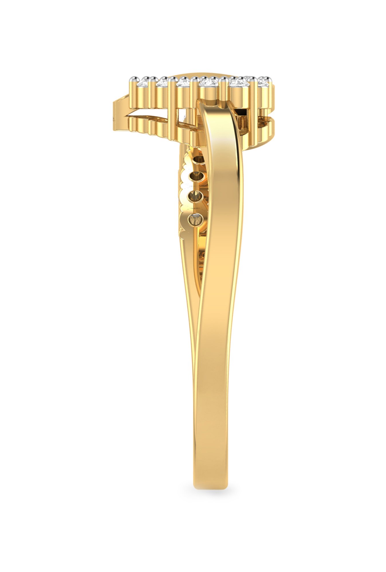 PC Jeweller Brittanie 22 kt Gold Ring