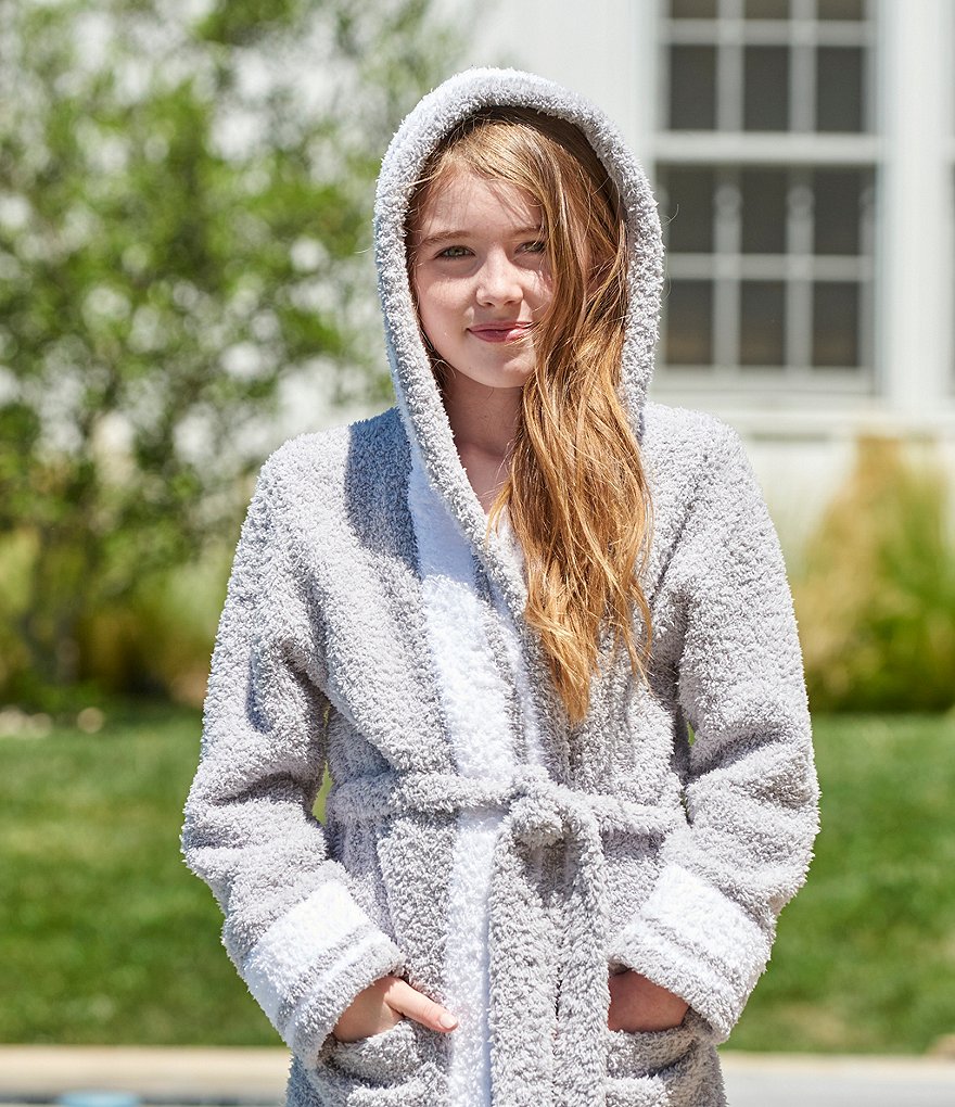 Barefoot Dreams Kids 6-14 CozyChic Striped Robe