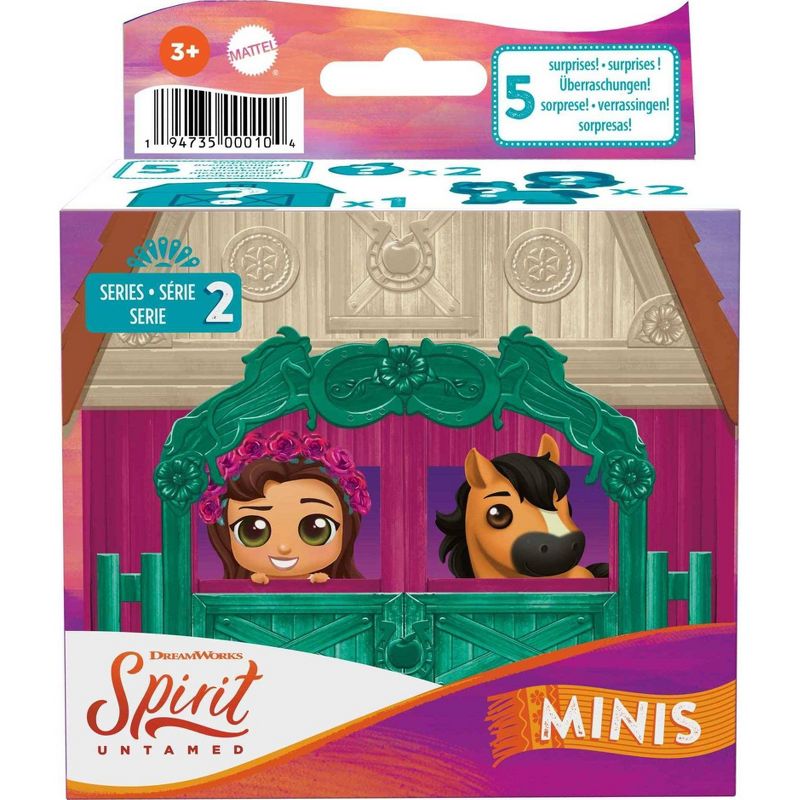 Spirit Untamed Minis Senor Carrots & Chip Chip Figures