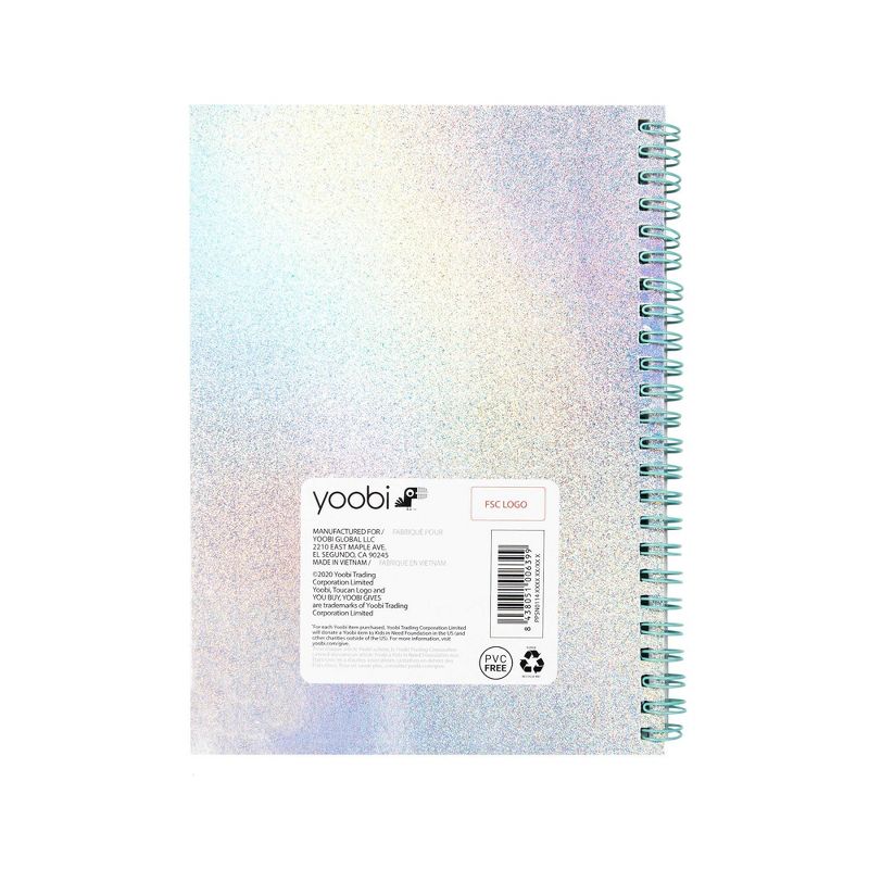Spiral Notebook 1 Subject College Ruled Front Pocket Ice Cream  - Yoobi™