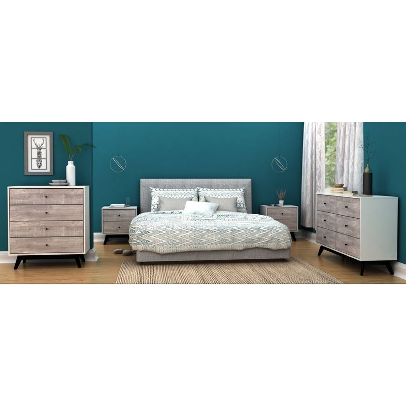Crislana 6 Drawer Dresser Green/White - Buylateral