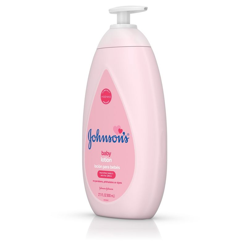 Johnson's Moisturizing Pink Baby Lotion with Coconut Oil - 27.1oz