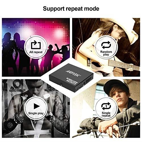 Player 2 HDMI Ports 1080P FullHD Portable Digital Player Play Video and Photos with USB DriveSD CardsHDDExternal Devices HDMIAVVGA Output