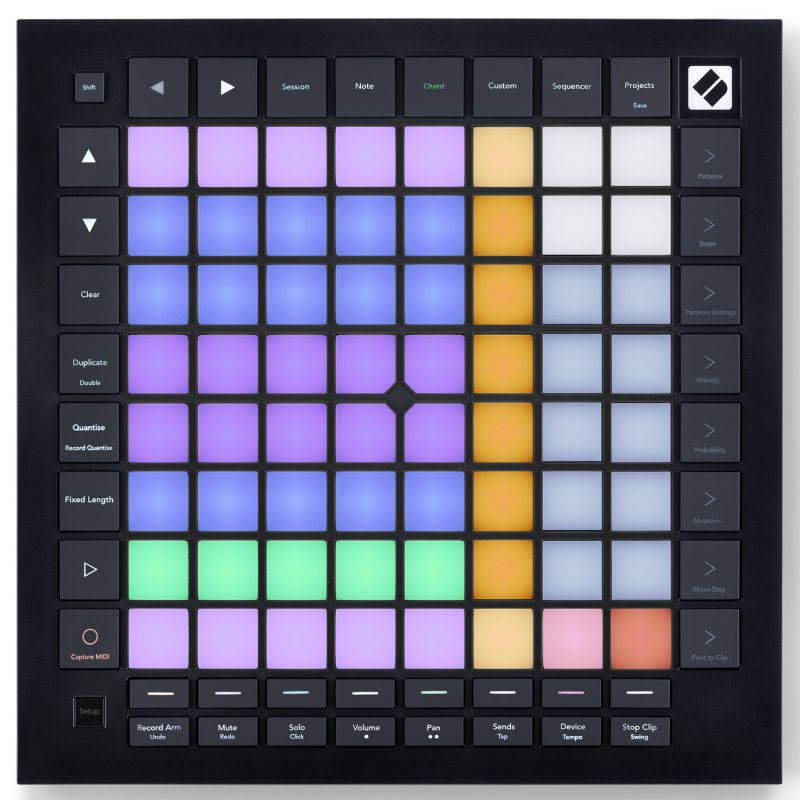 Novation Launchpad Pro Grid Controller [MK3] Bundle with Tascam TH-05 Headphones