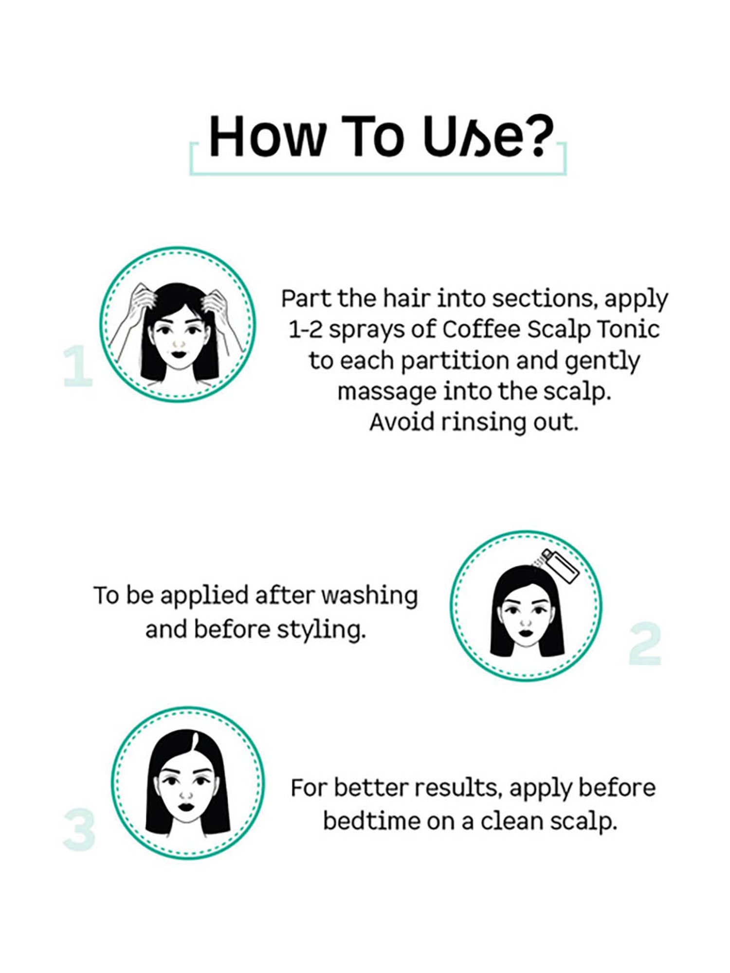 mCaffeine Naked & Raw Coffee Scalp Tonic - 100 ml