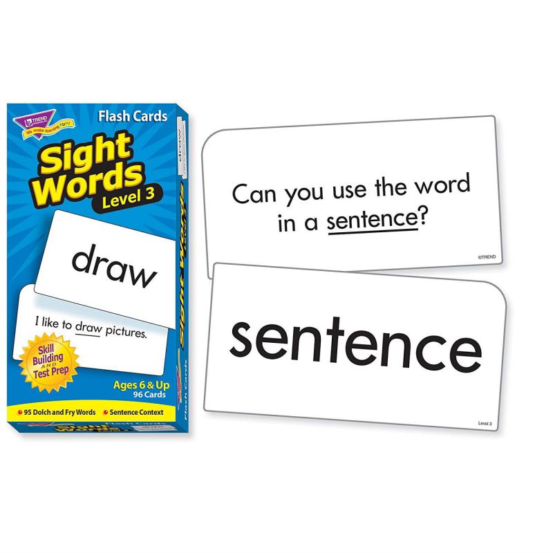 Sight Words&ndash;Level 3: Skill Drill Flash Cards