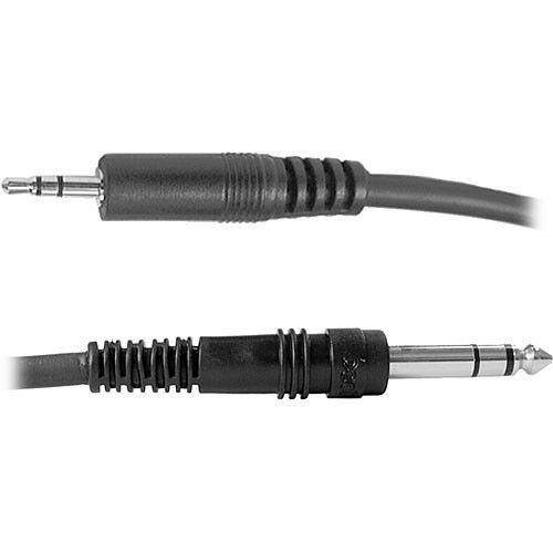Hosa - CMS-110 - 3.5 mm TRS to 1/4 inch TRS Stereo Interconnect Cable - 10 feet