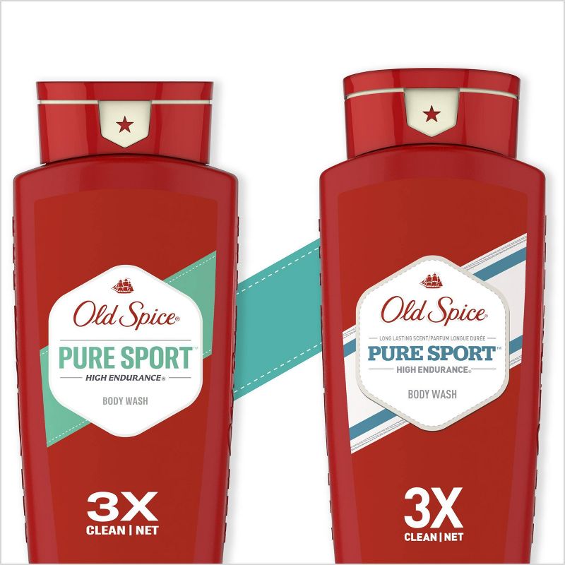 Old Spice High Endurance Pure Sport Body Wash Twin Pack - 24oz/2pk