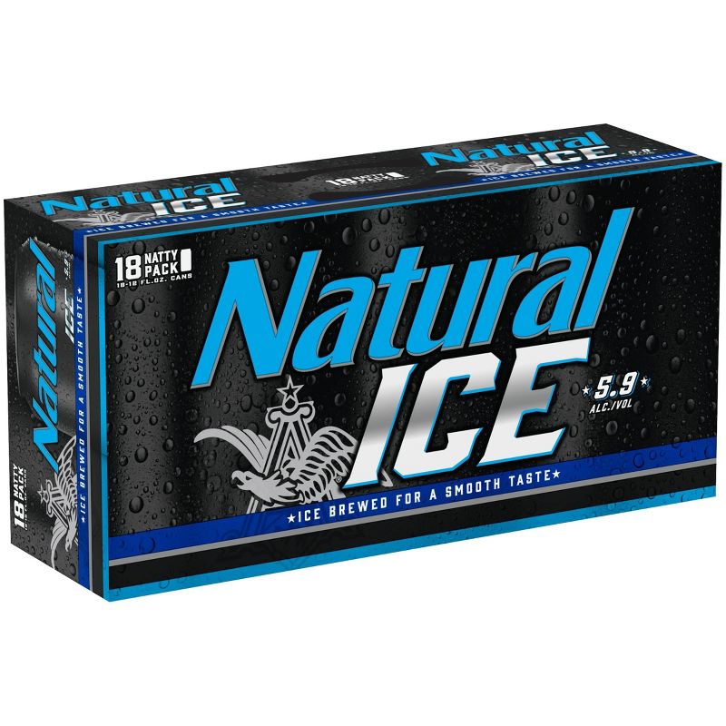 Natural Ice Beer - 18pk/12 fl oz Cans