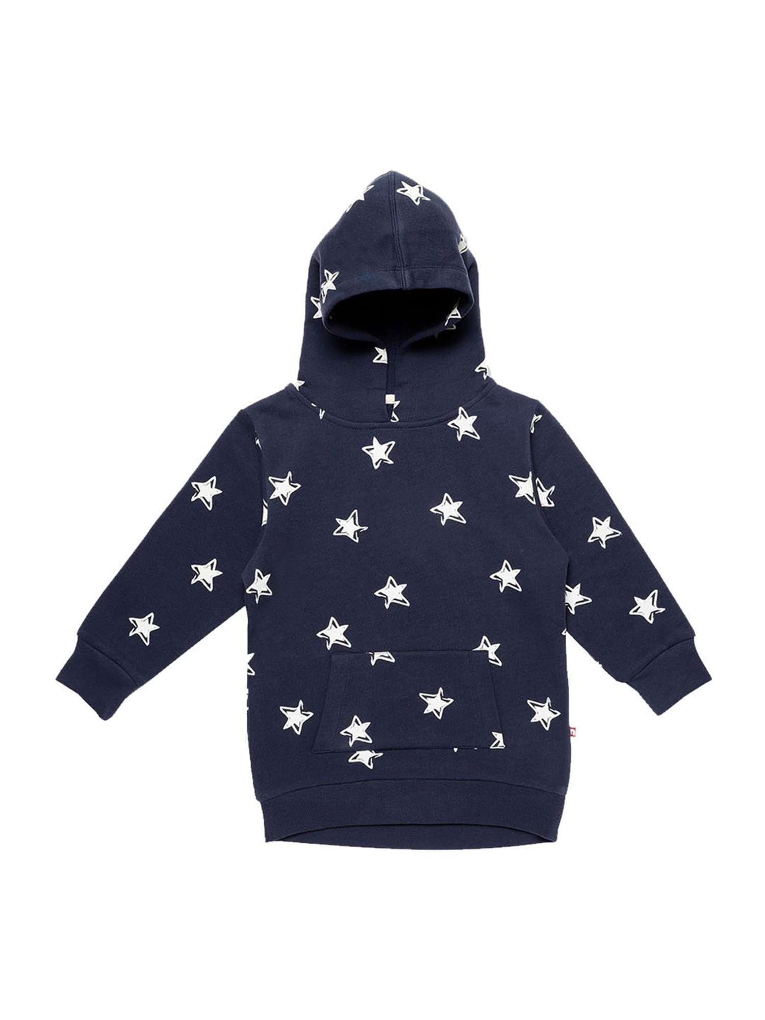 Nino Bambino Kids Navy Printed Hoodie