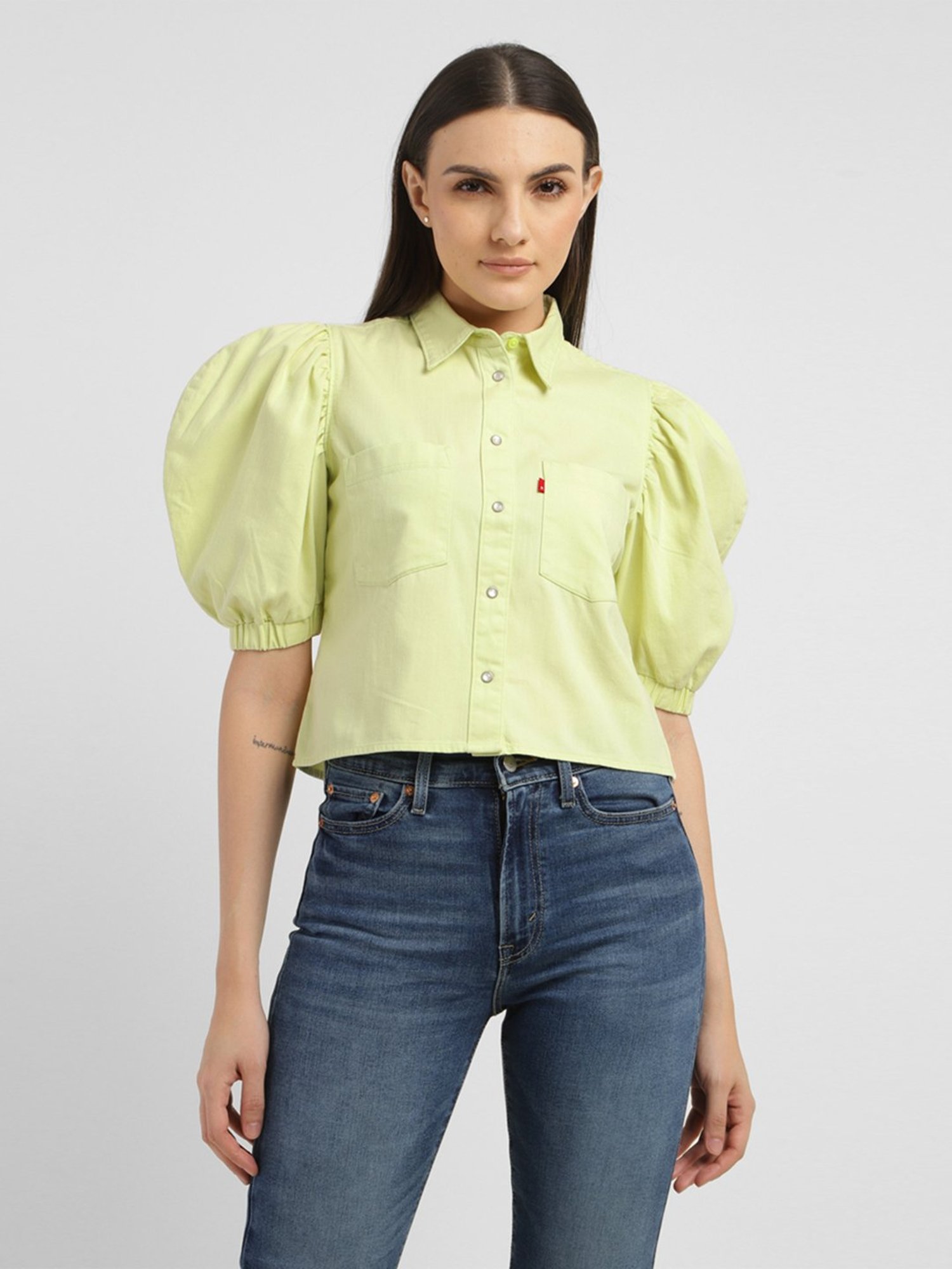 Levi's Light Green T-Shirt