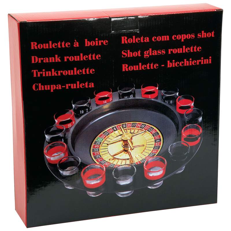 Club Fun 16-Shot Roulette Drinking Game Set