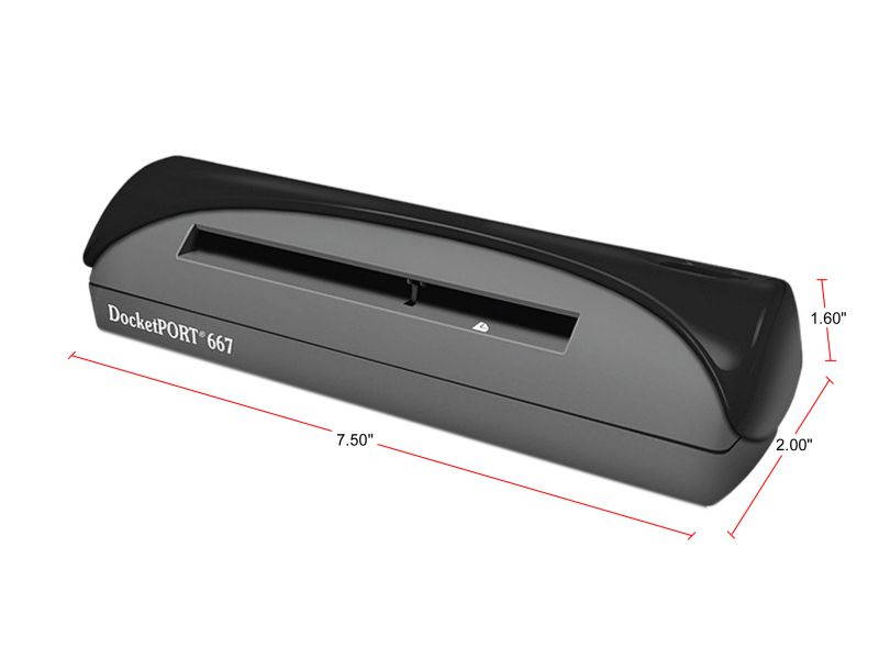 DocketPORT 667 Simplex ID Scanner