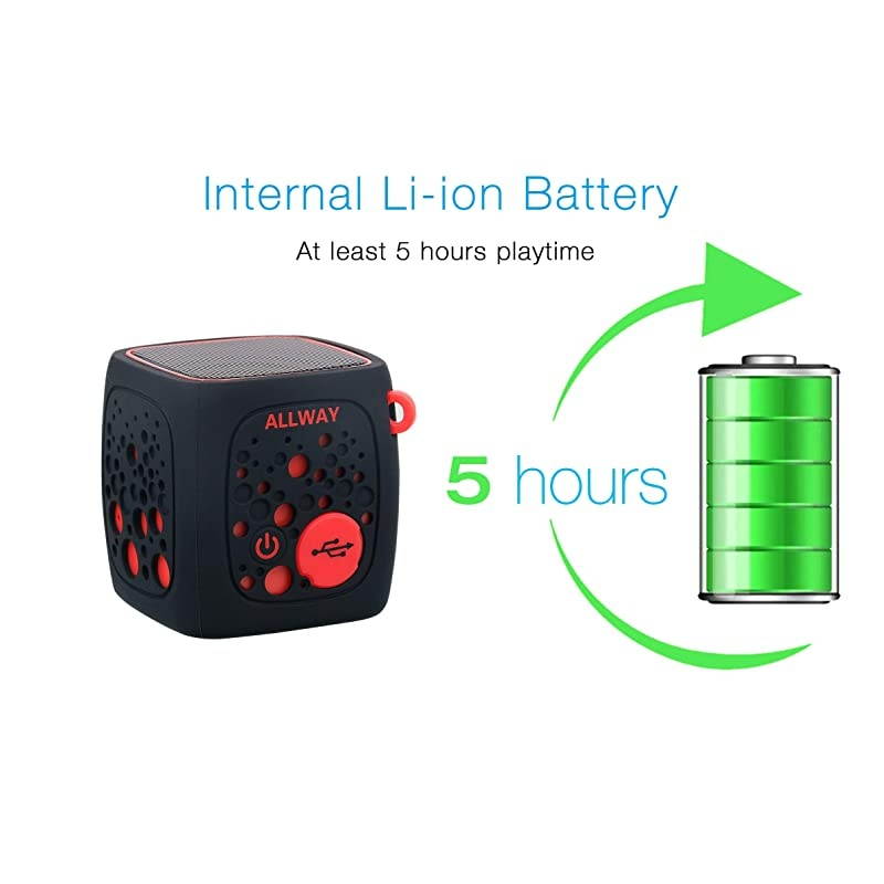 Mini Bluetooth Speakers Small Bluetooth Speakers Portable Wireless with Loud Stereo SoundRich BassTF Card Port164 Feet Bluetooth 50 Range for LaptopMacBook ProiPhoneEchoCar and More