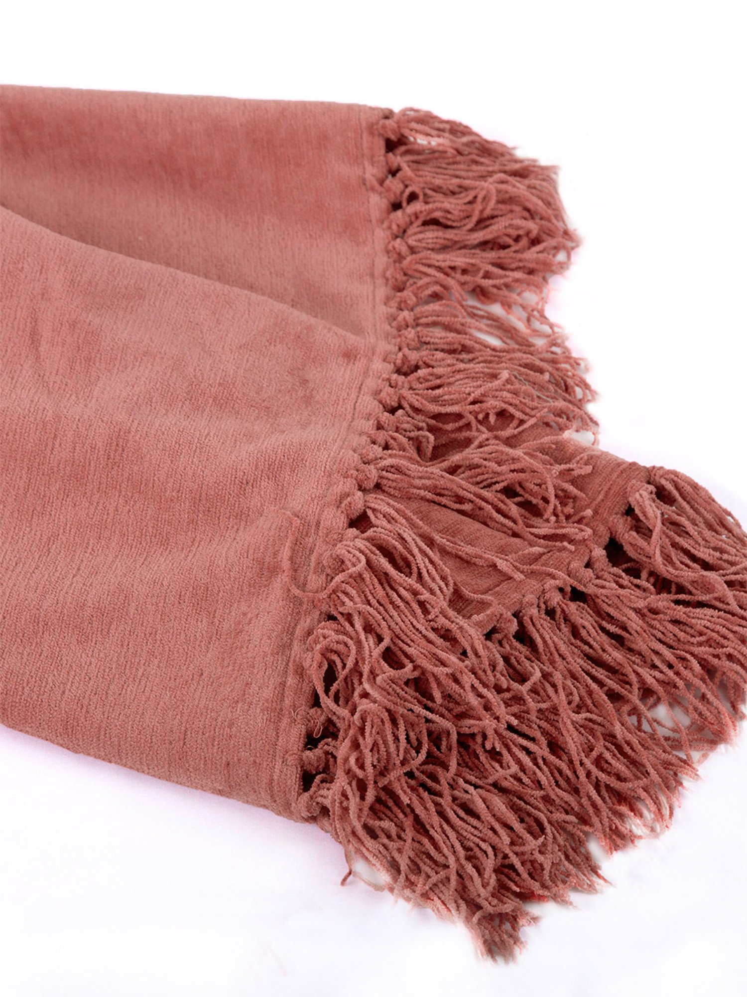 Maspar Colorart Jessica Solid Pink 110 TC Cotton Throw