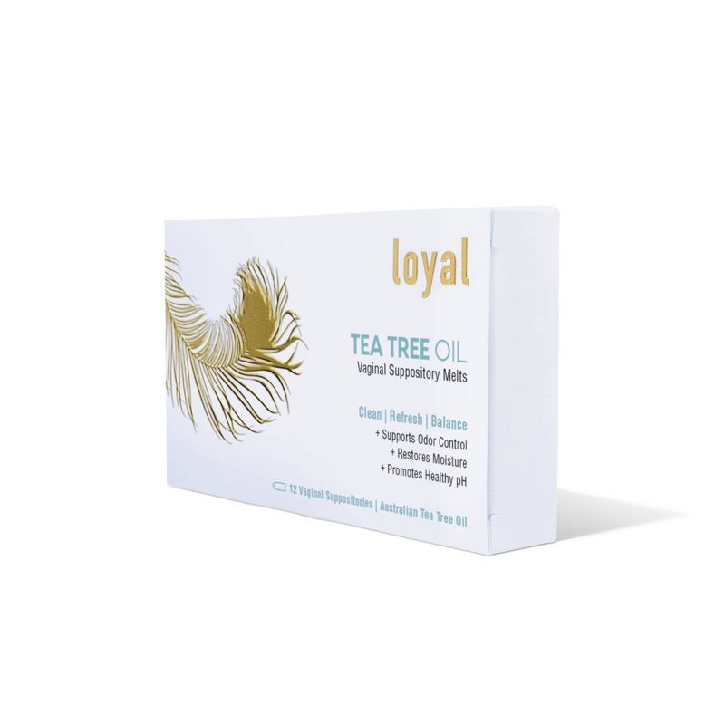 Loyal Tea Tree Oil Suppository Melts - 12ct