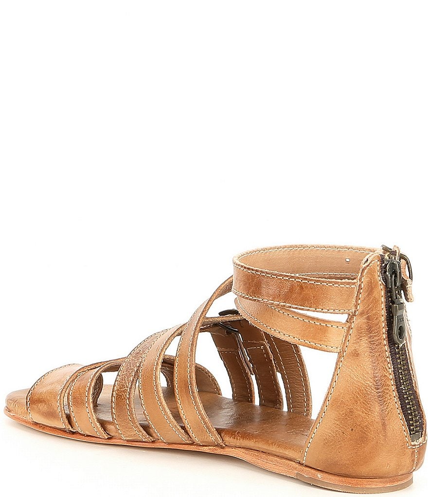 Bed Stu Miya Leather Banded Toe Ring Sandals
