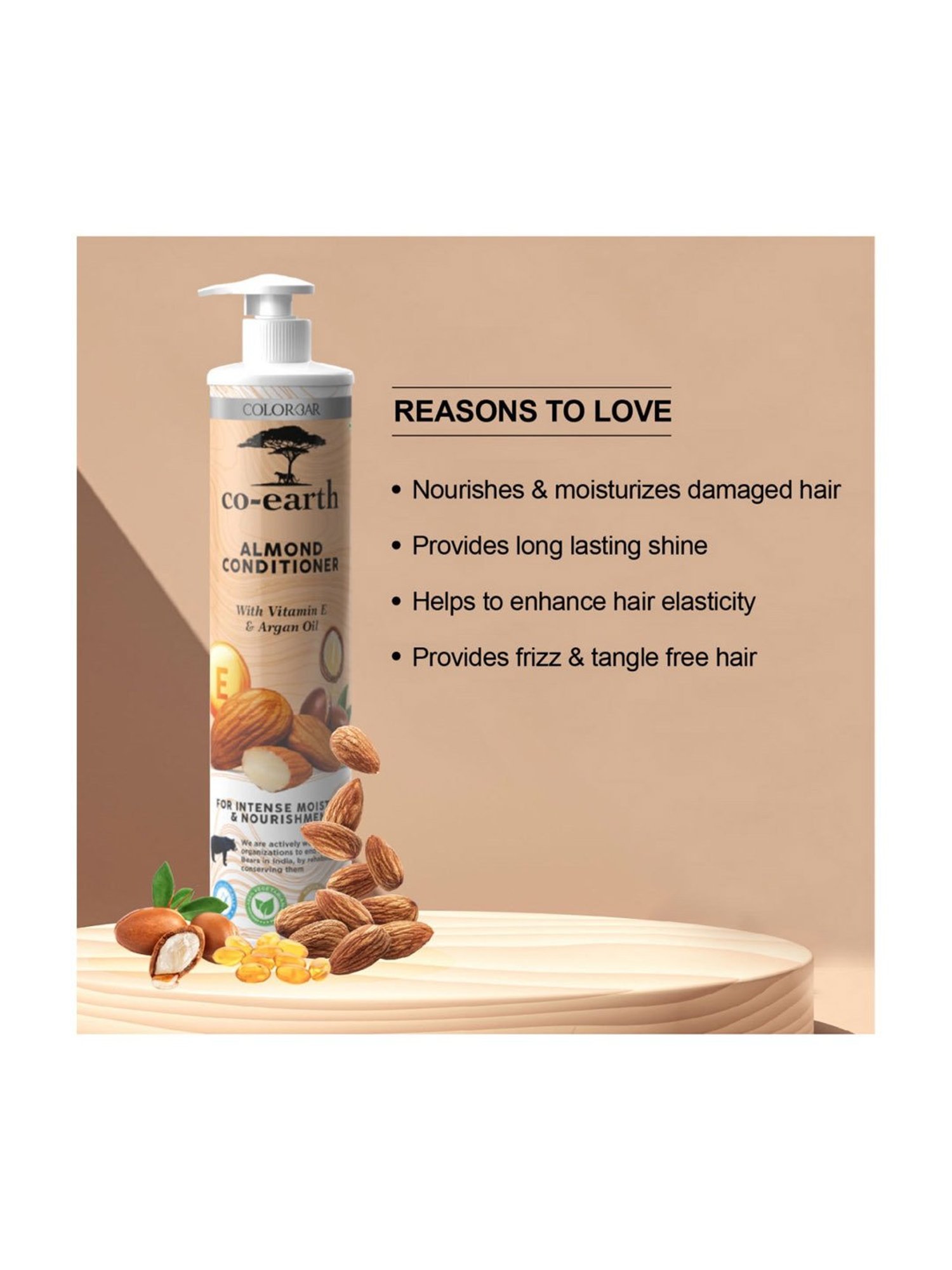 Colorbar Co-earth Almond Conditioner - 300 ml