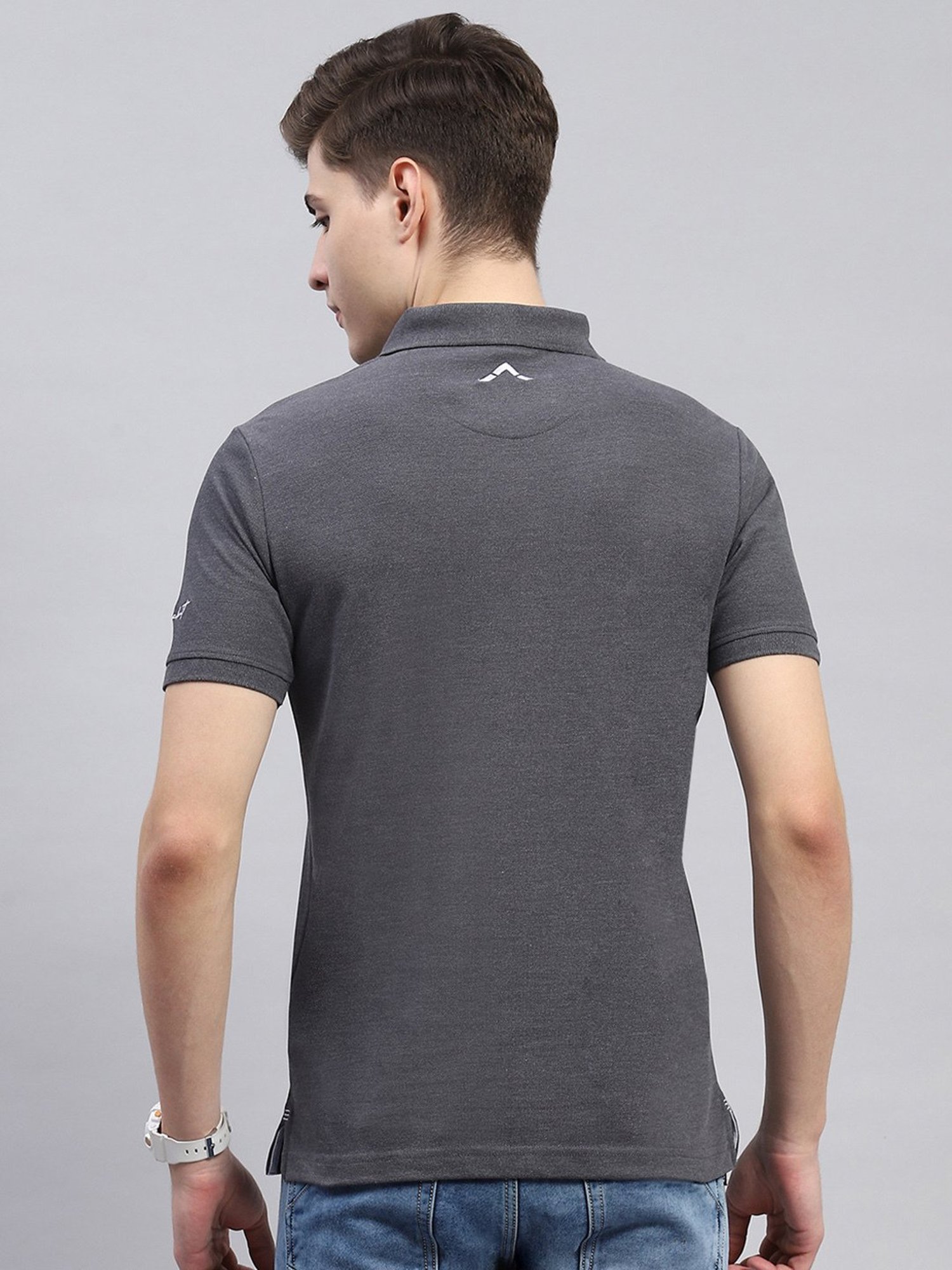 Rock.it Charcoal Smart Fit Polo T-Shirt