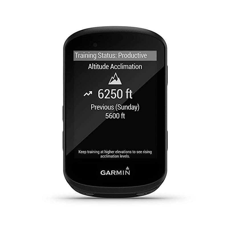 Edge 530 Cycle GPS with Protective Silicone Case & HD Tempered Glass Screen Protectors (x2) Bundle | Navigation, Bike Mounts, TrainingPeaks, VO2, Incident Detection | Bike Computer (Black Case)