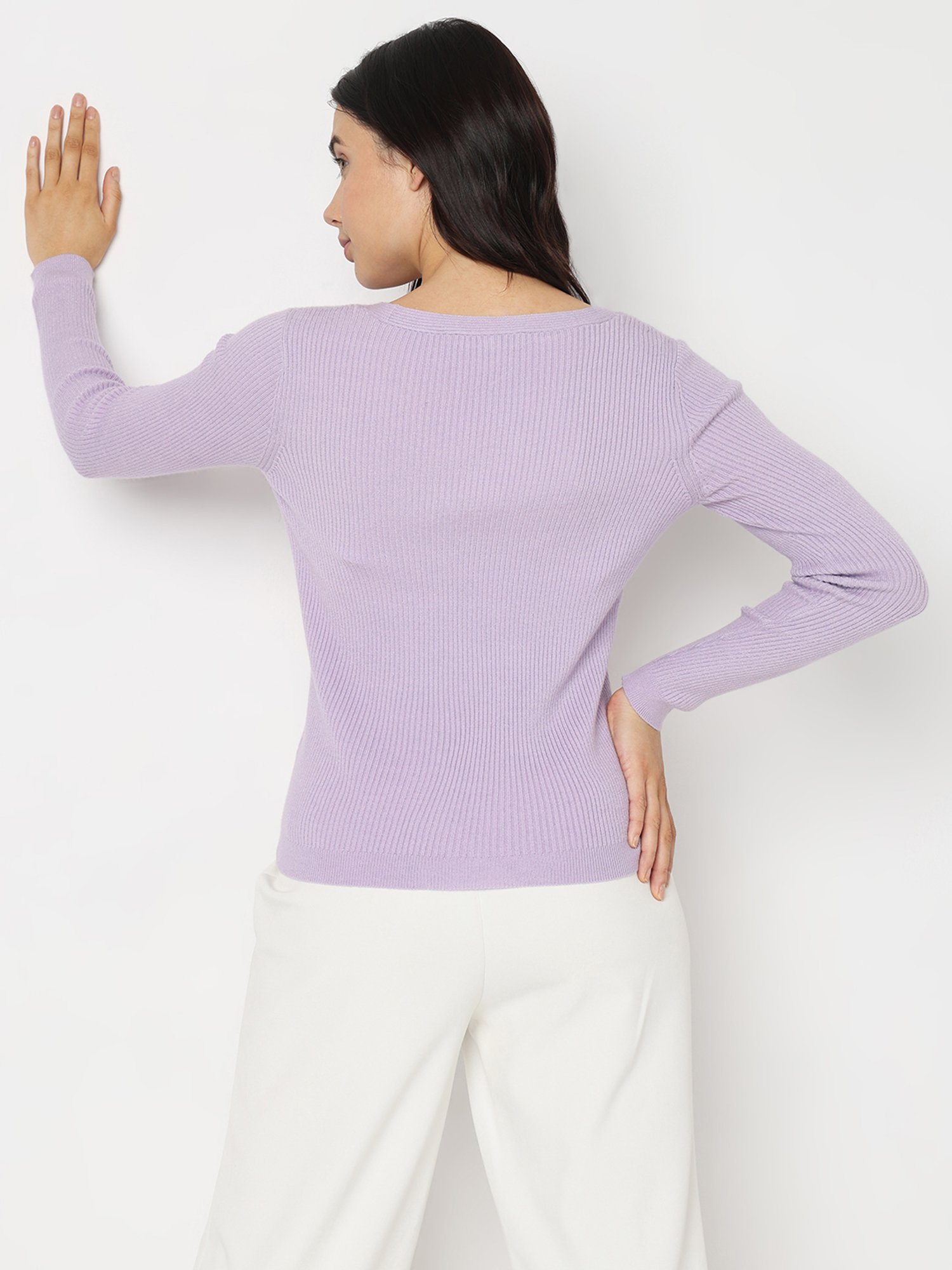 Vero Moda Lilac Regular Fit Sweater