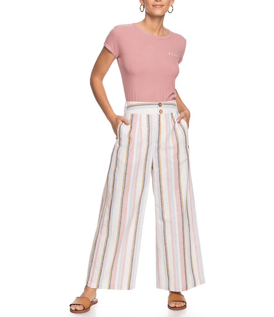 Roxy Coordinating Sailing Trip Striped Pants