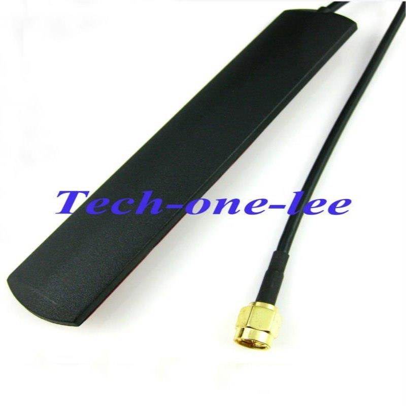 2dbi - 3dbi gsm 824-960Mhz 1710-1990Mhz GSM antenna SMA plug male 1.5M Cable+  SMA Male to SMA Female 15cm RG316 Pigtail Cable