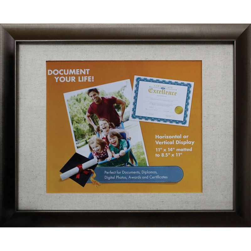 Victory Light 11 x 14 Bronze Document Frame VS2982I.114