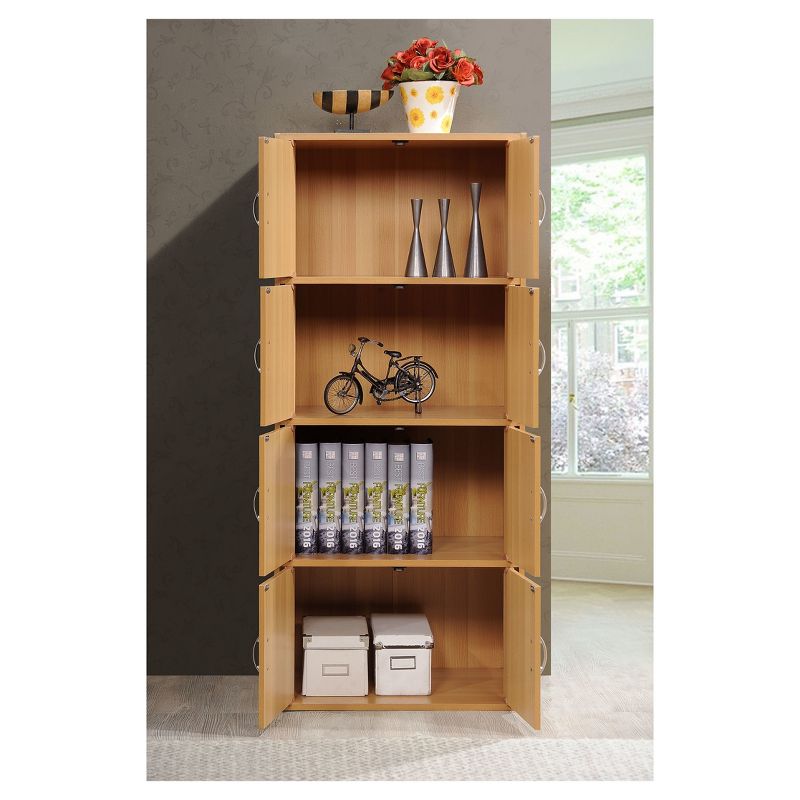 Storage Cabinet Mahogany - Hodedah Import