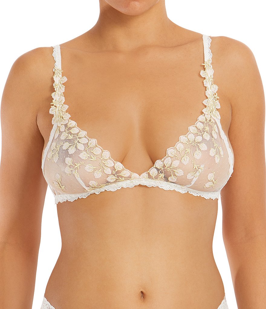 Hanky Panky Floret Embroidered Bralette