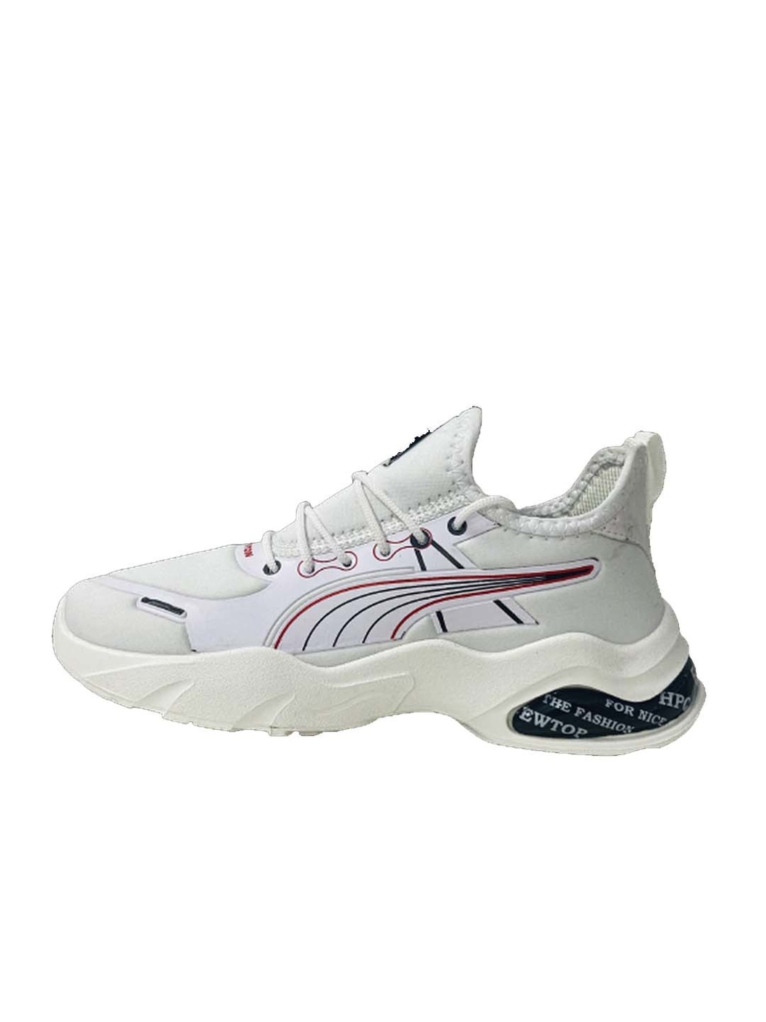 Priaansha Kids White Lace Up Shoes