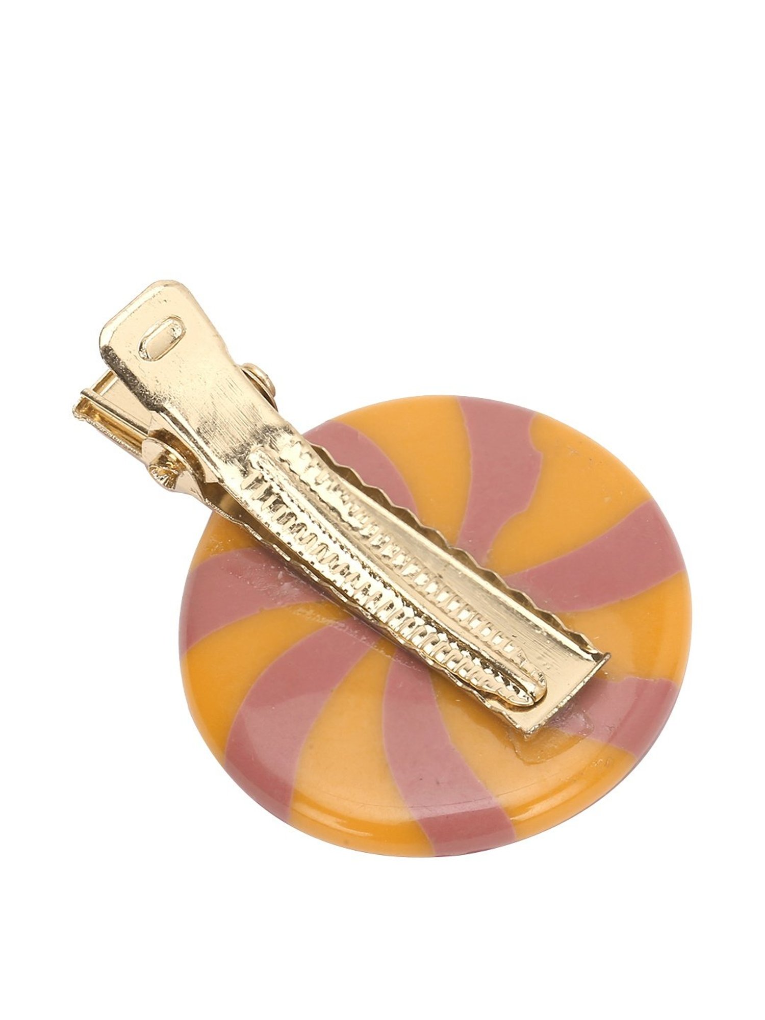 Golden Embellished Hair Clip - Set of 3