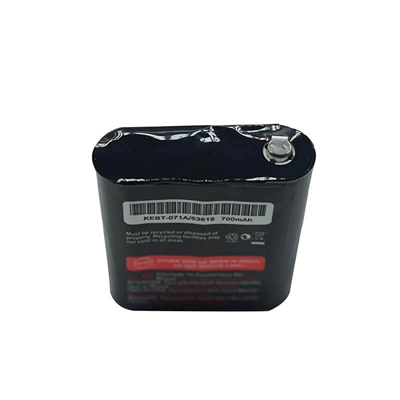 700mAh Two-Way Radio Rechargeable Battery for Motorola 53615 m53615 KEBT-071-A KEBT-071-B KEBT-071-C KEBT-071-D Talkabout 5950 T4800 T4900 T5000 T5800 T9500R (2 Pack)