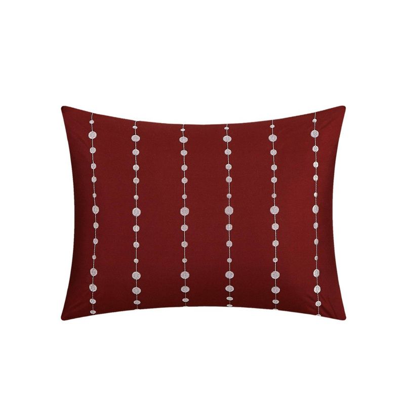 Chic Home Design Queen 5pc Rupa Comforter & Sham Set Beige