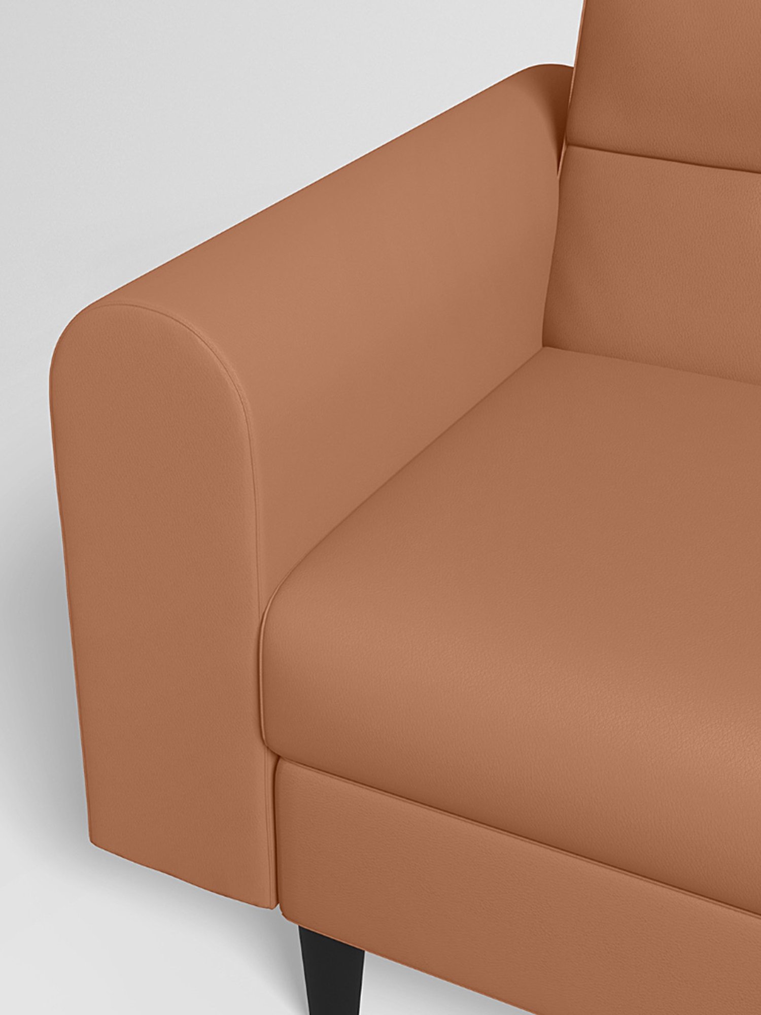 Godrej Interio Orbit L Shape Beige Pinewood 5 Seater LH Sofa