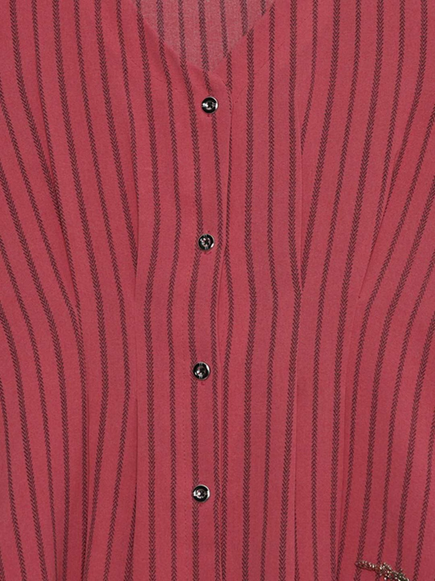 ZIAMA Kids Peach Striped Top