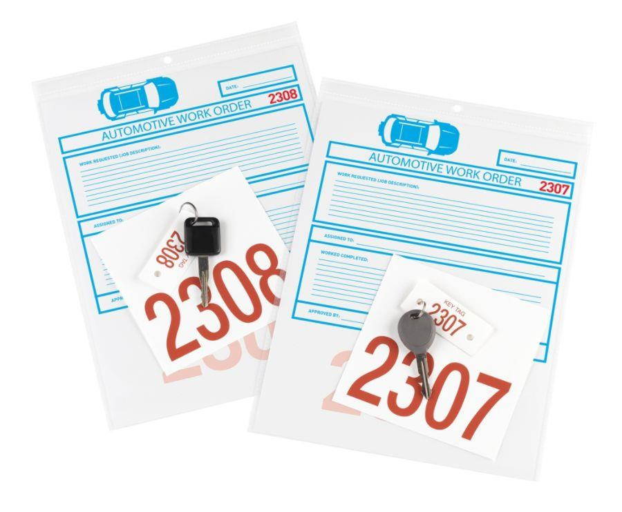 Office Depot Job Ticket Holders, 9in. x 12in., Pack Of 10, 179919