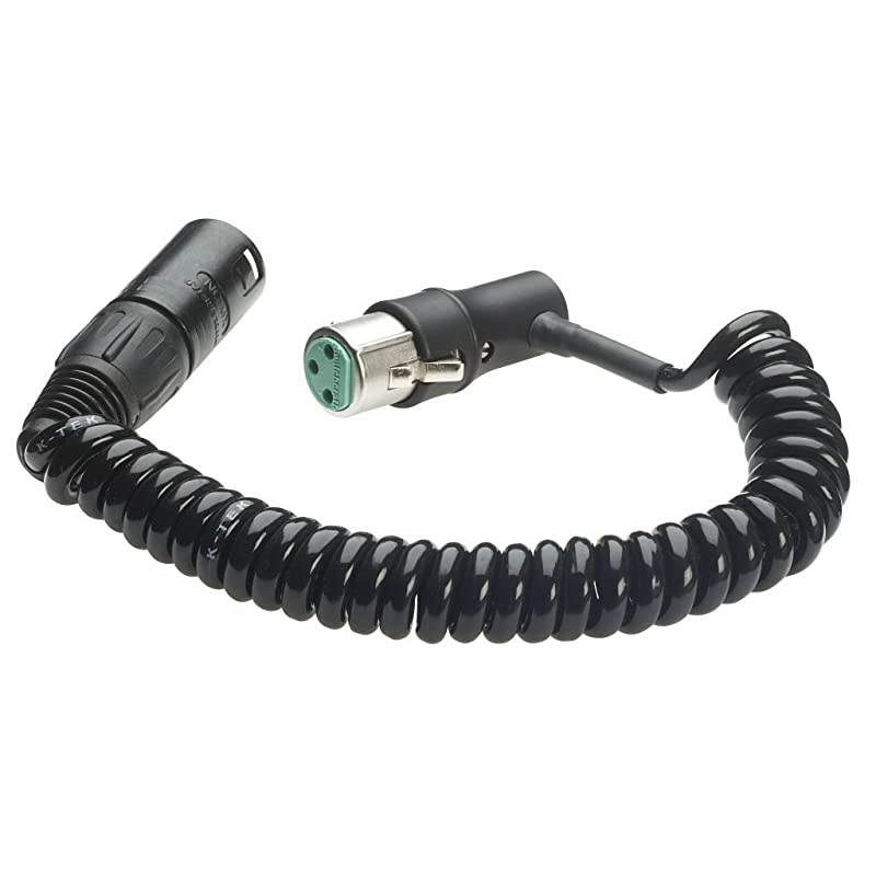 4 of Coiled Microphone Cable 315 with Neutrik Male Low profile Right Angle Female XLR Connectors