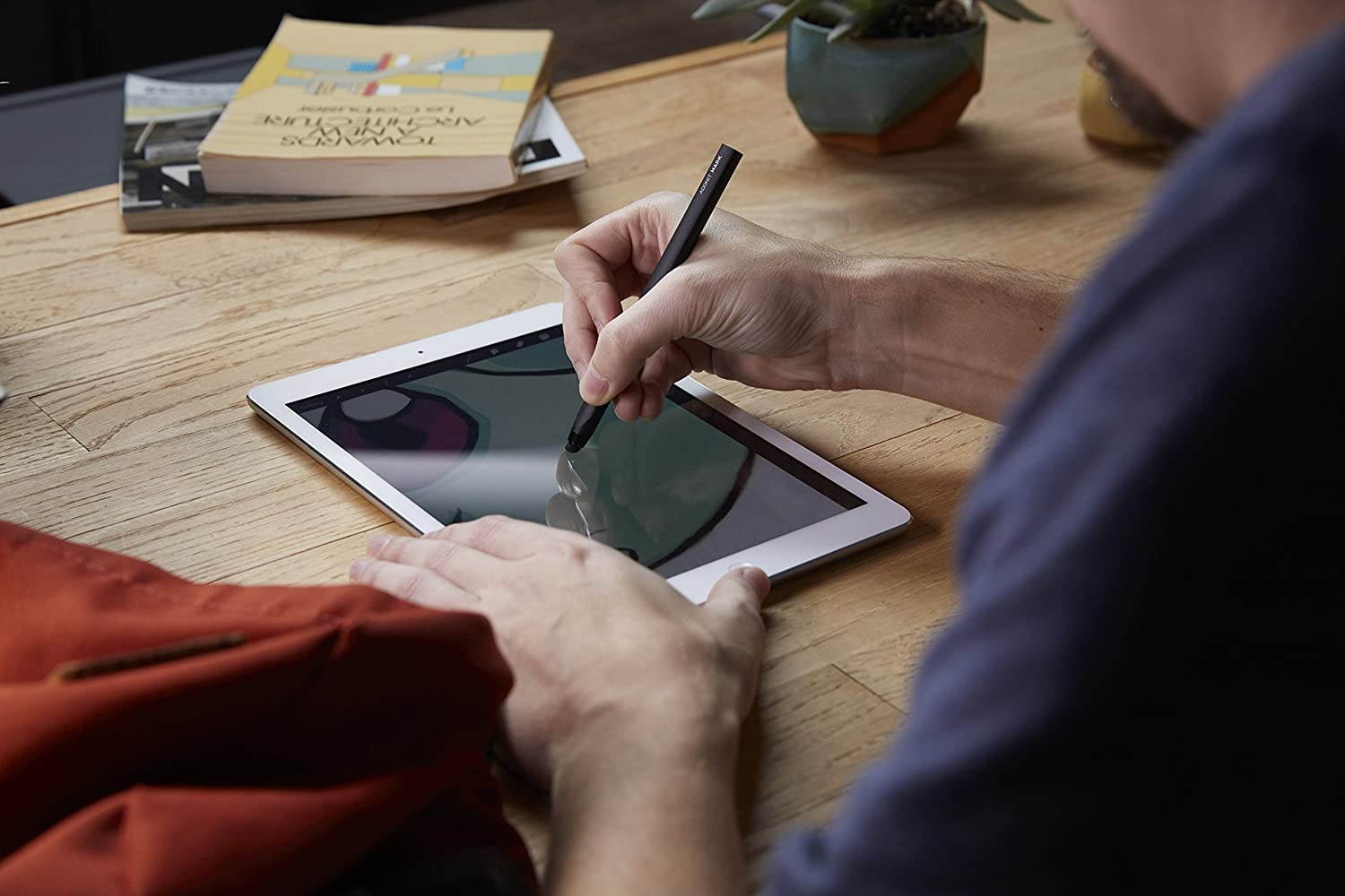 Adonit Mark Stylus Pen for iPad, iPhone, and Touchscreens - Silver