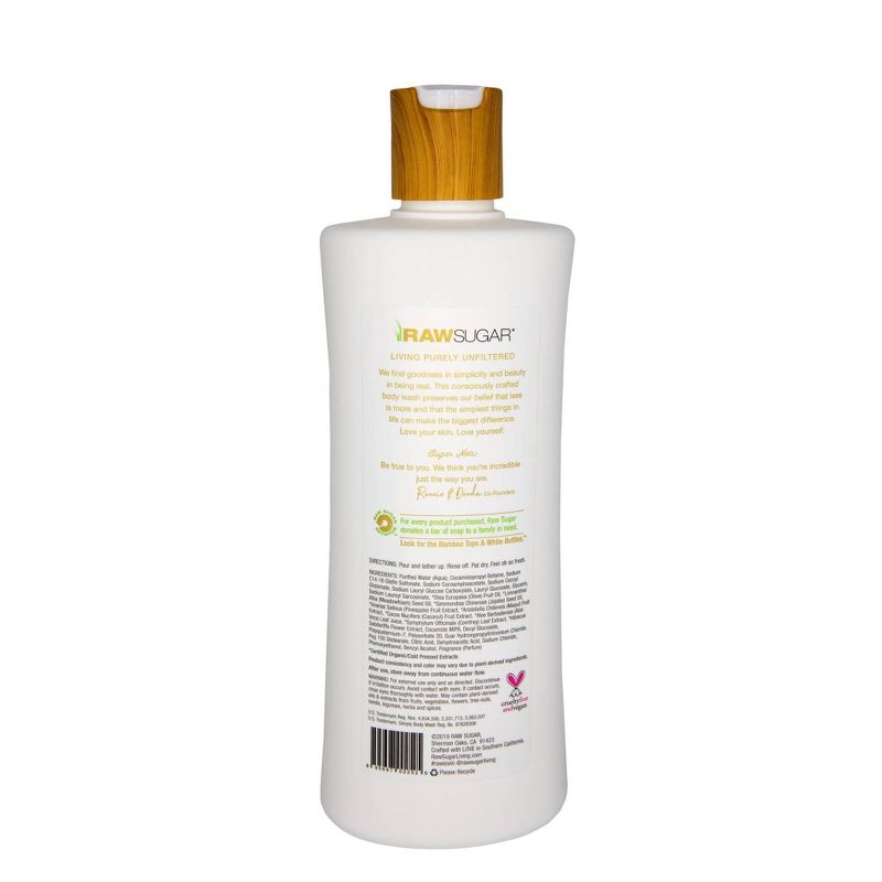 Raw Sugar Pineapple + Maqui Berry + Coconut Simply Body Wash - 25 fl oz