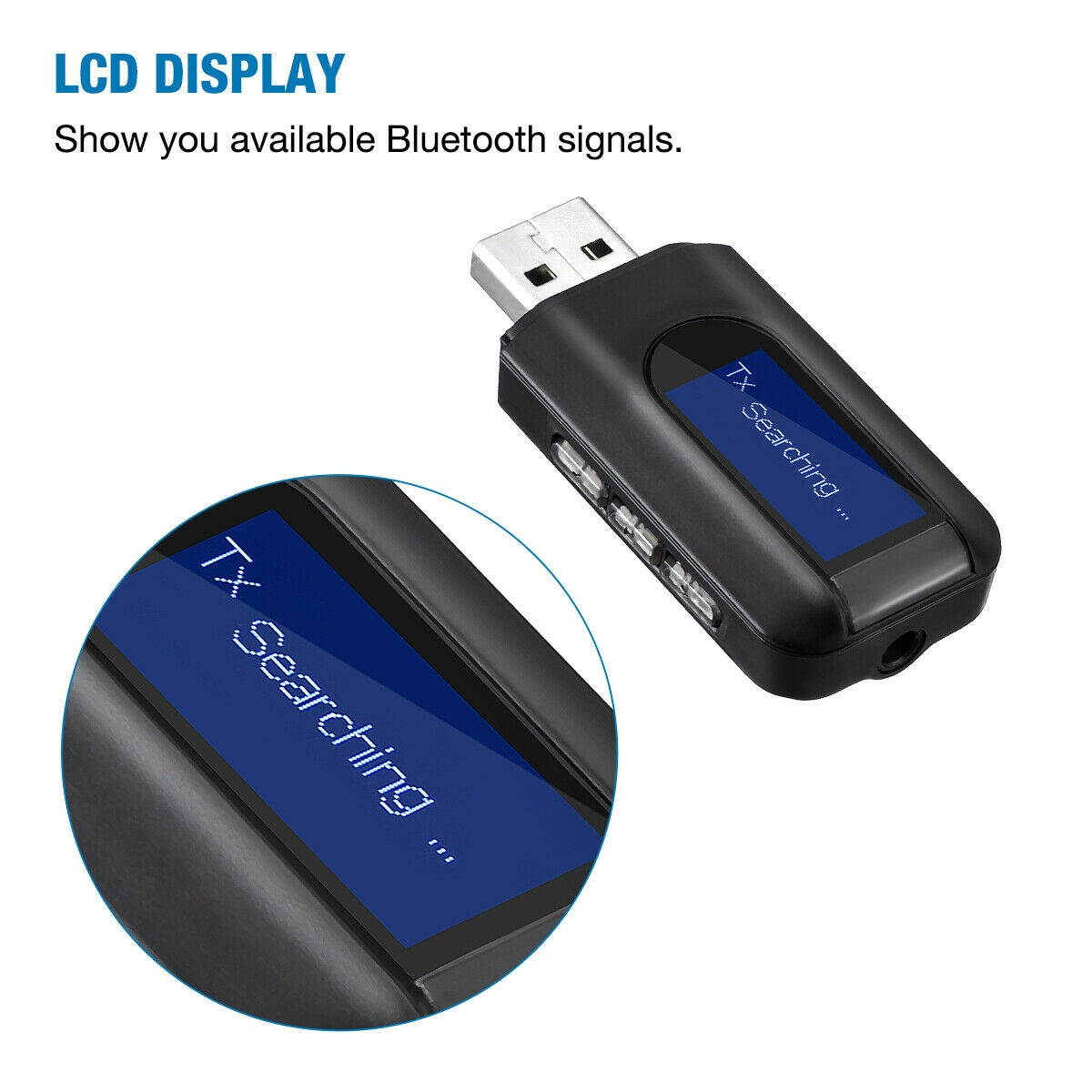 i10s + aptX Clear Collectors Version Tiny Bluetooth Stereo Transmitter Compatible with Apple iPodiPhoneiPad Delivers Cleaner Audio with Reduced Latency for aptX Receivers
