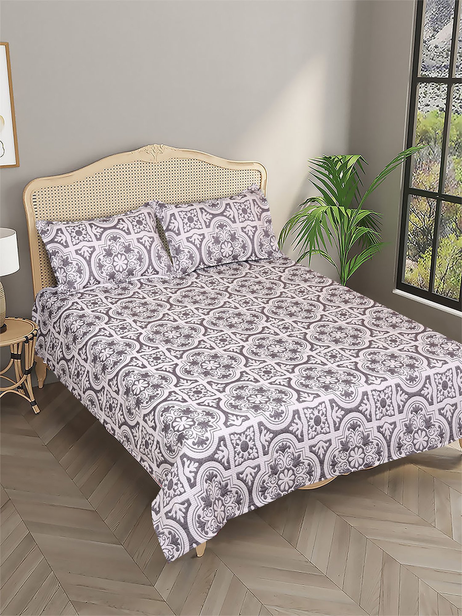 Romee Multi Cotton Printed Bed Covers