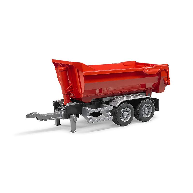Bruder Half Pipe Truck Trailer, Blue