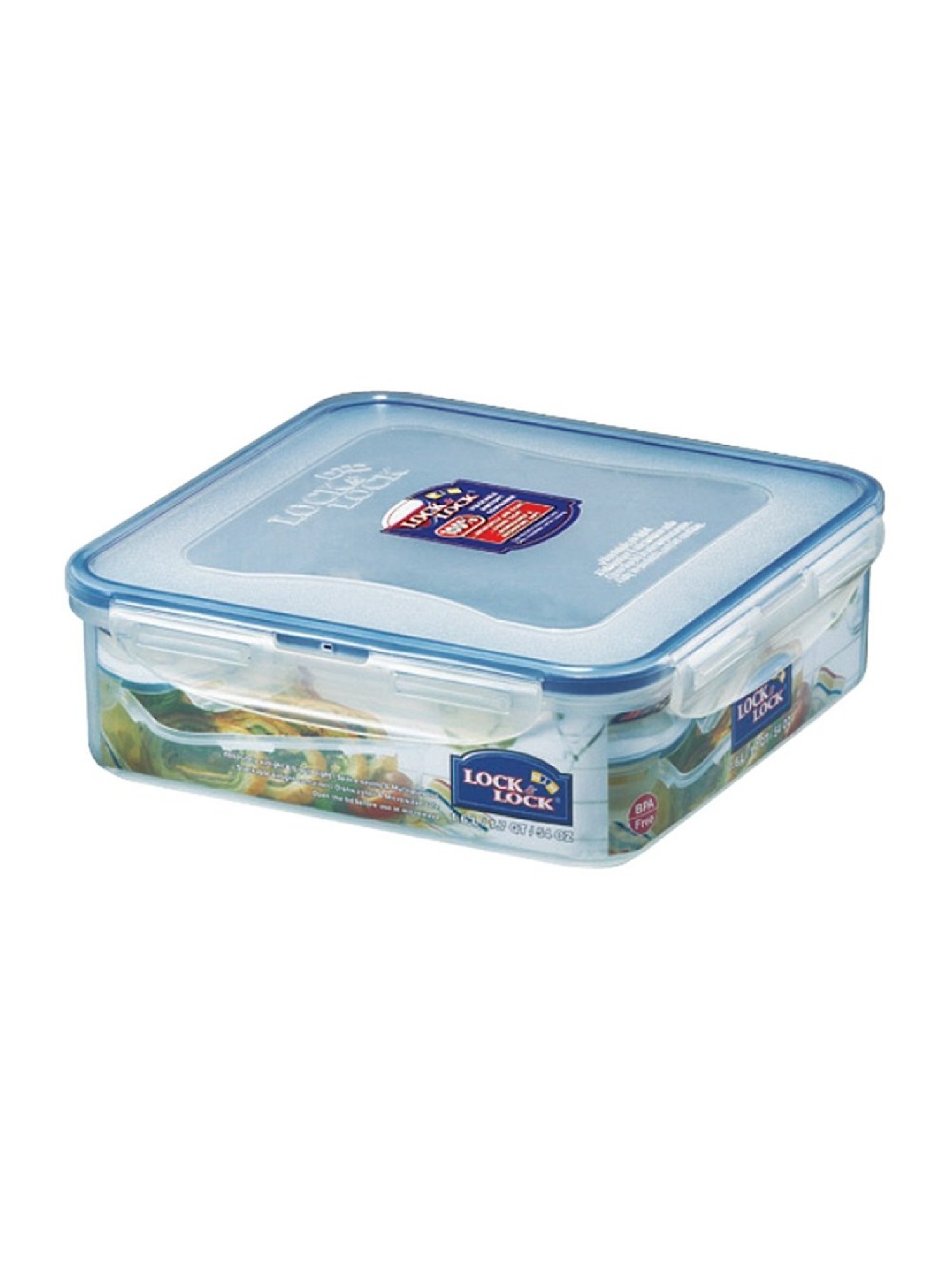 Lock & Lock Transparent Plastic Container - 1.6L