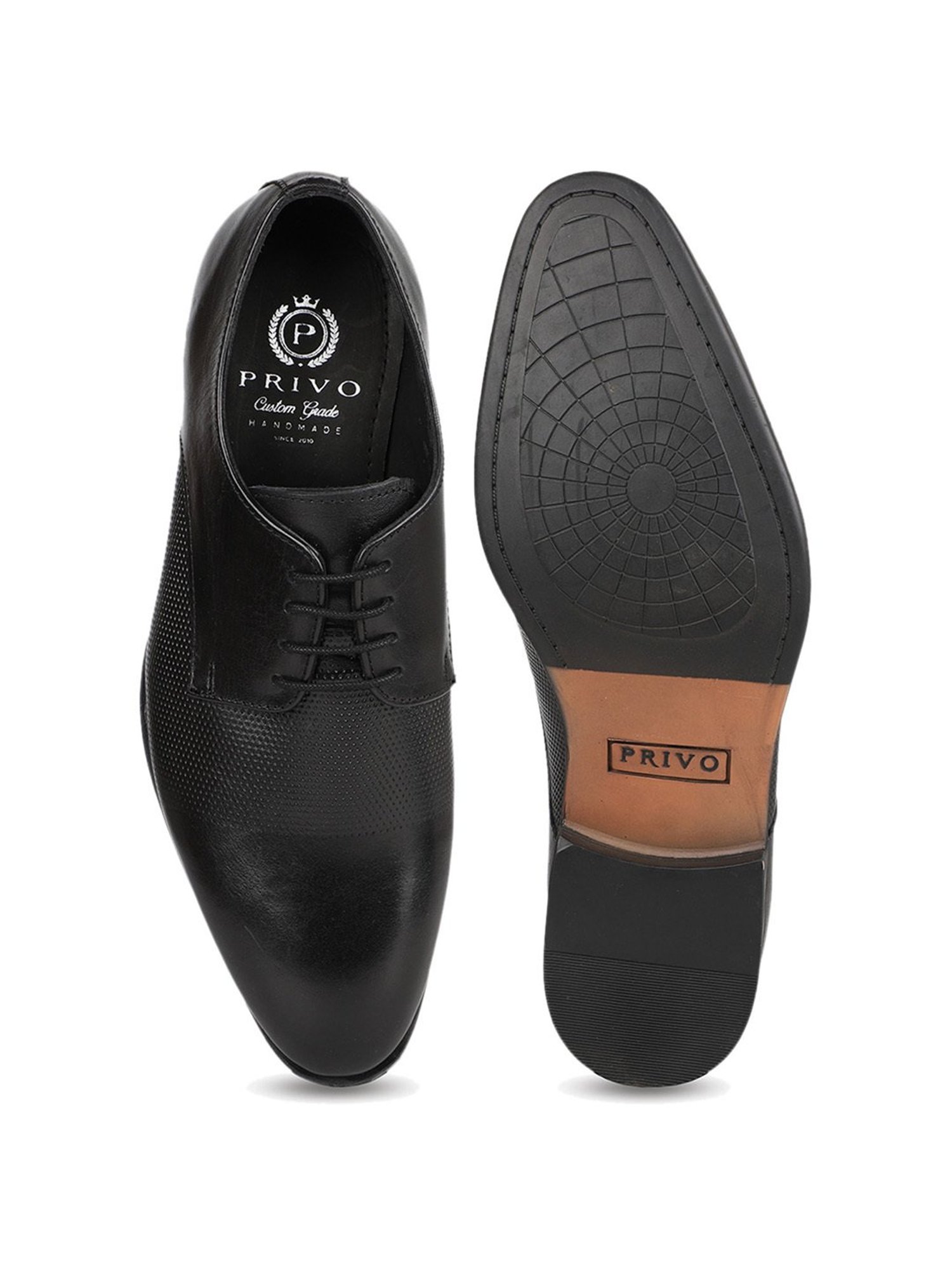 Privo by Inc.5 Men's Black Derby Shoes
