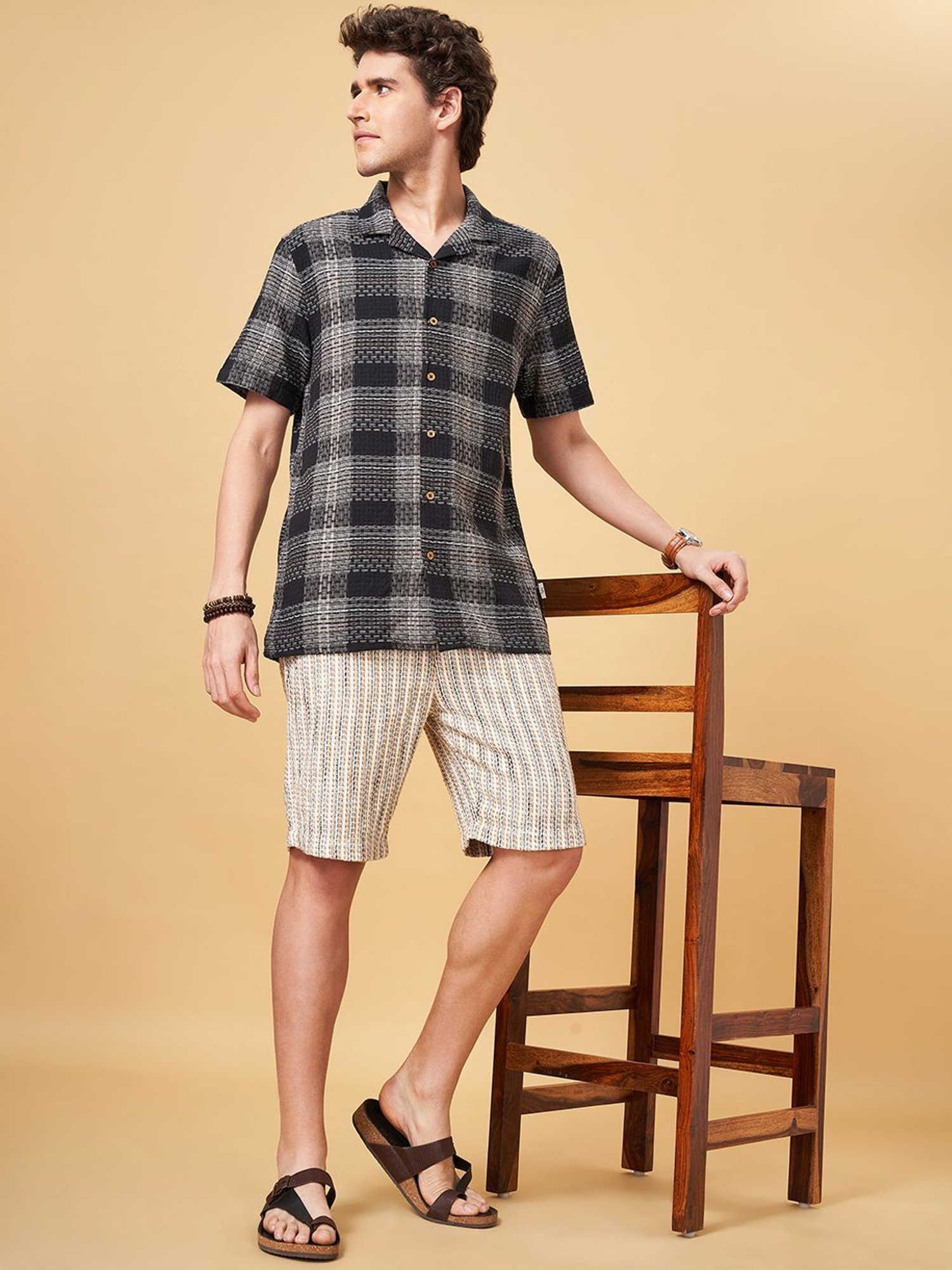 Columbia Men Green M Summerdry Shorts