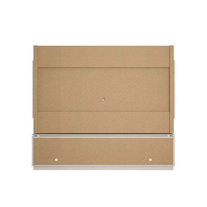 70" Lincoln TV Stand and Panel Cinnamon/Off White - Manhattan Comfort